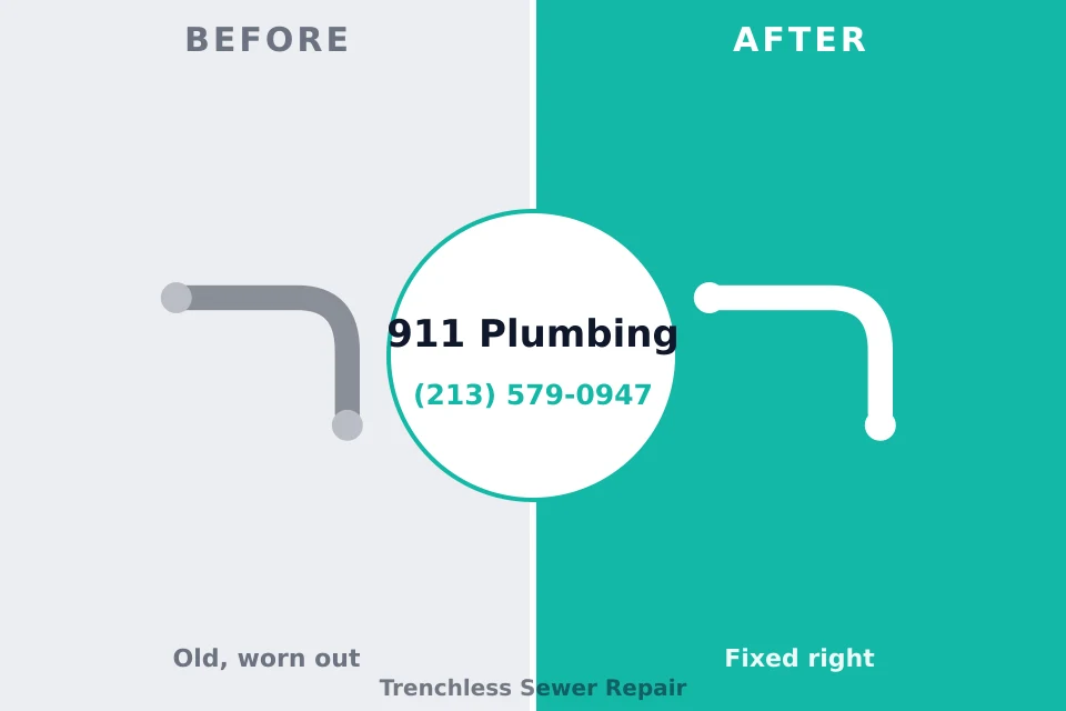 Before and after: plumbing company Jonesville, SC